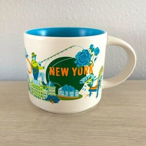 Starbucks New York Mug - Blue and White